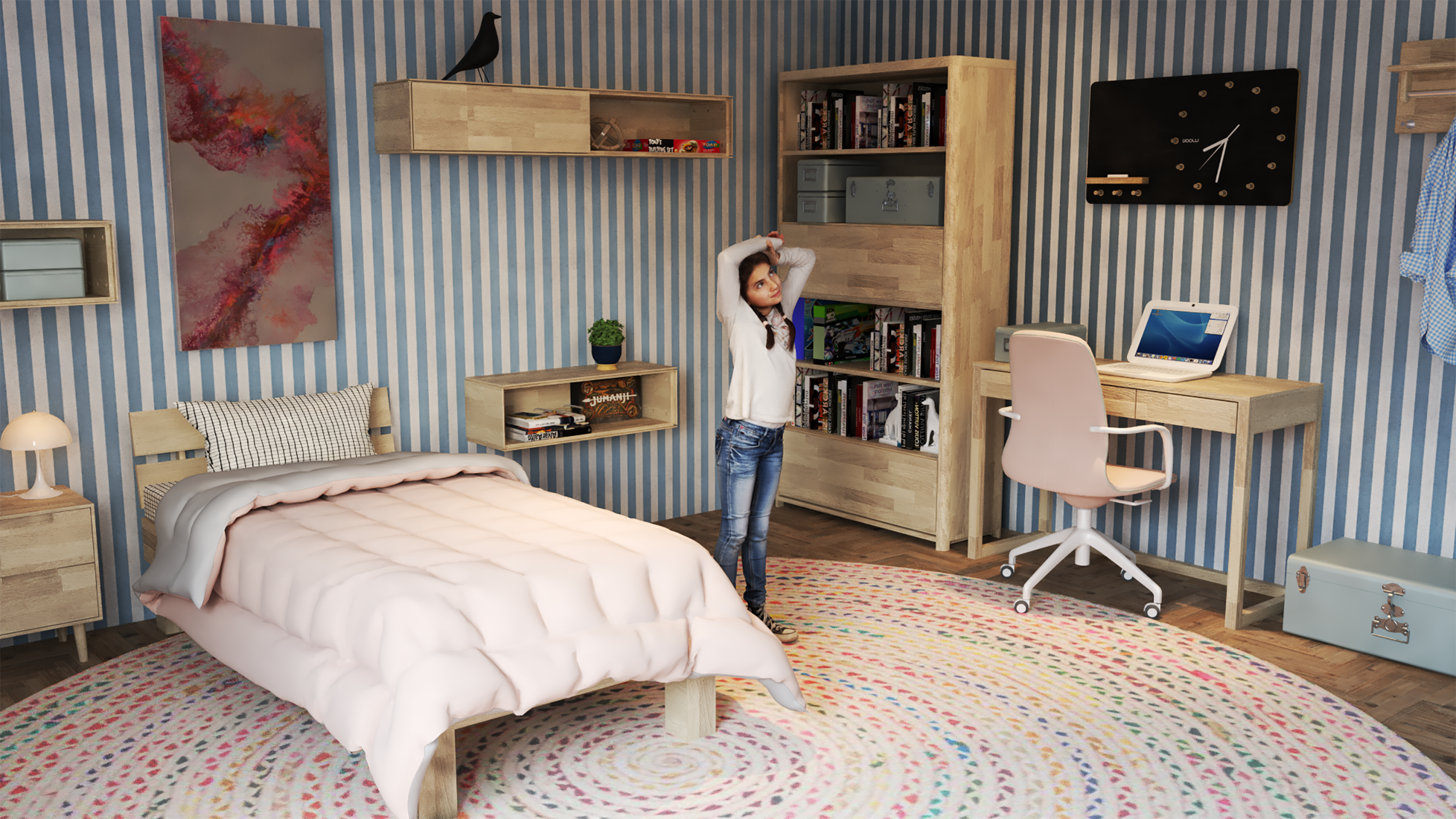 La habitación de los niños, image size:2500x1406