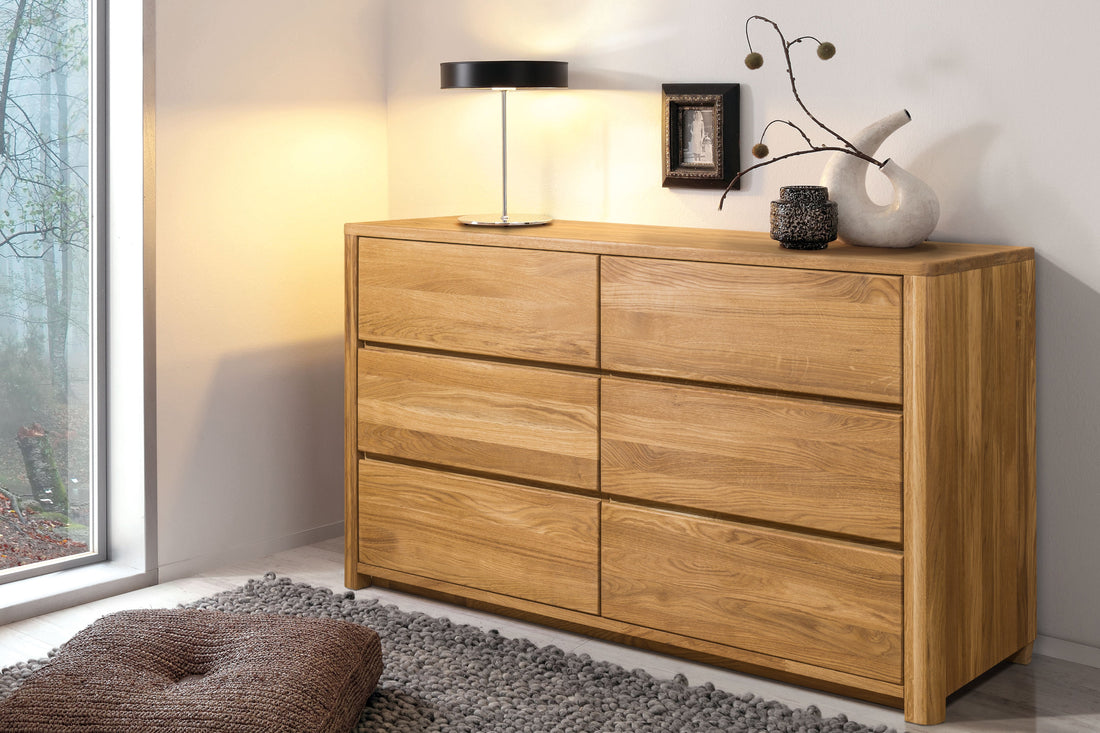 NordicStory comoda de madera, aparador de roble