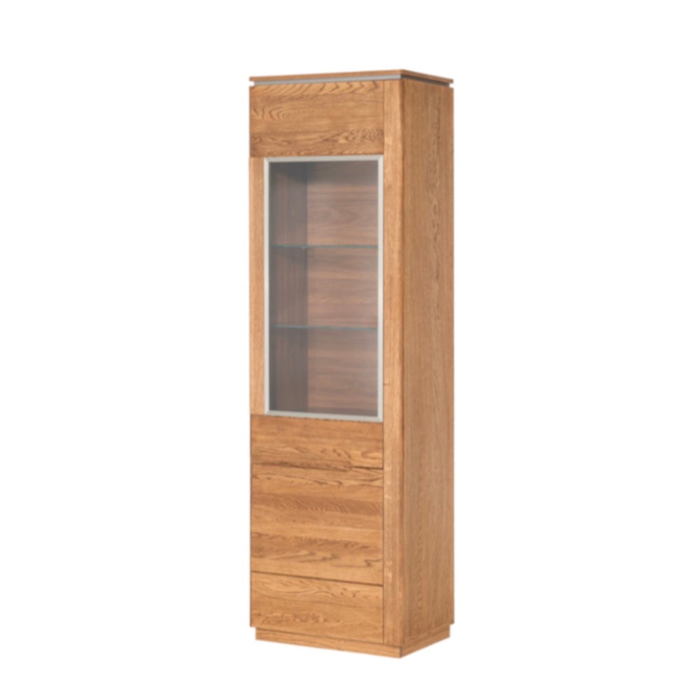 LoftStory Vitrina de madera de roble