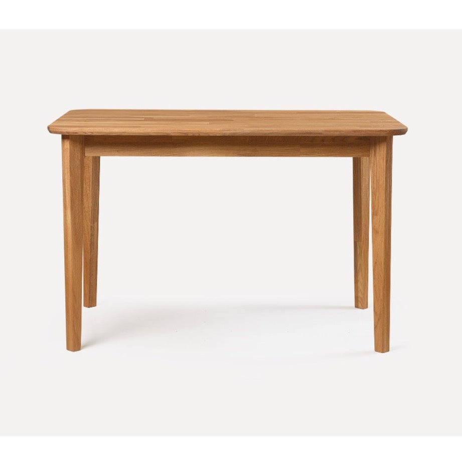NordicStory Mesa de comedor de madera maciza de roble