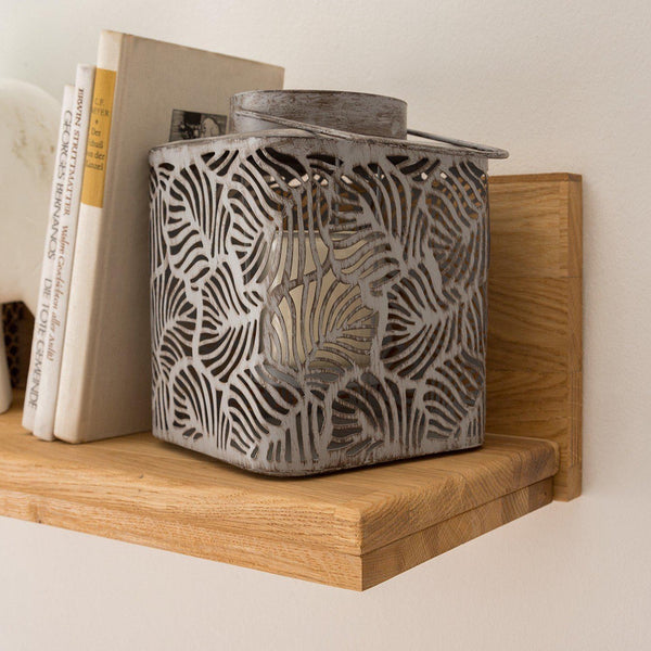 Perchero de pared de madera maciza de roble Arizona, 120 x 21 x 18 cm. | NordicStory