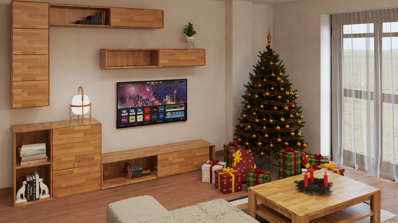 NordicStory muebles de madera maciza de roble navidad