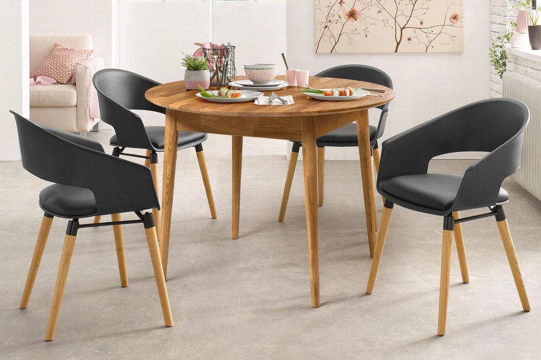 NordicStory, mesa de comedor, madera maciza roble, estilo nordico, estilo escandinavo