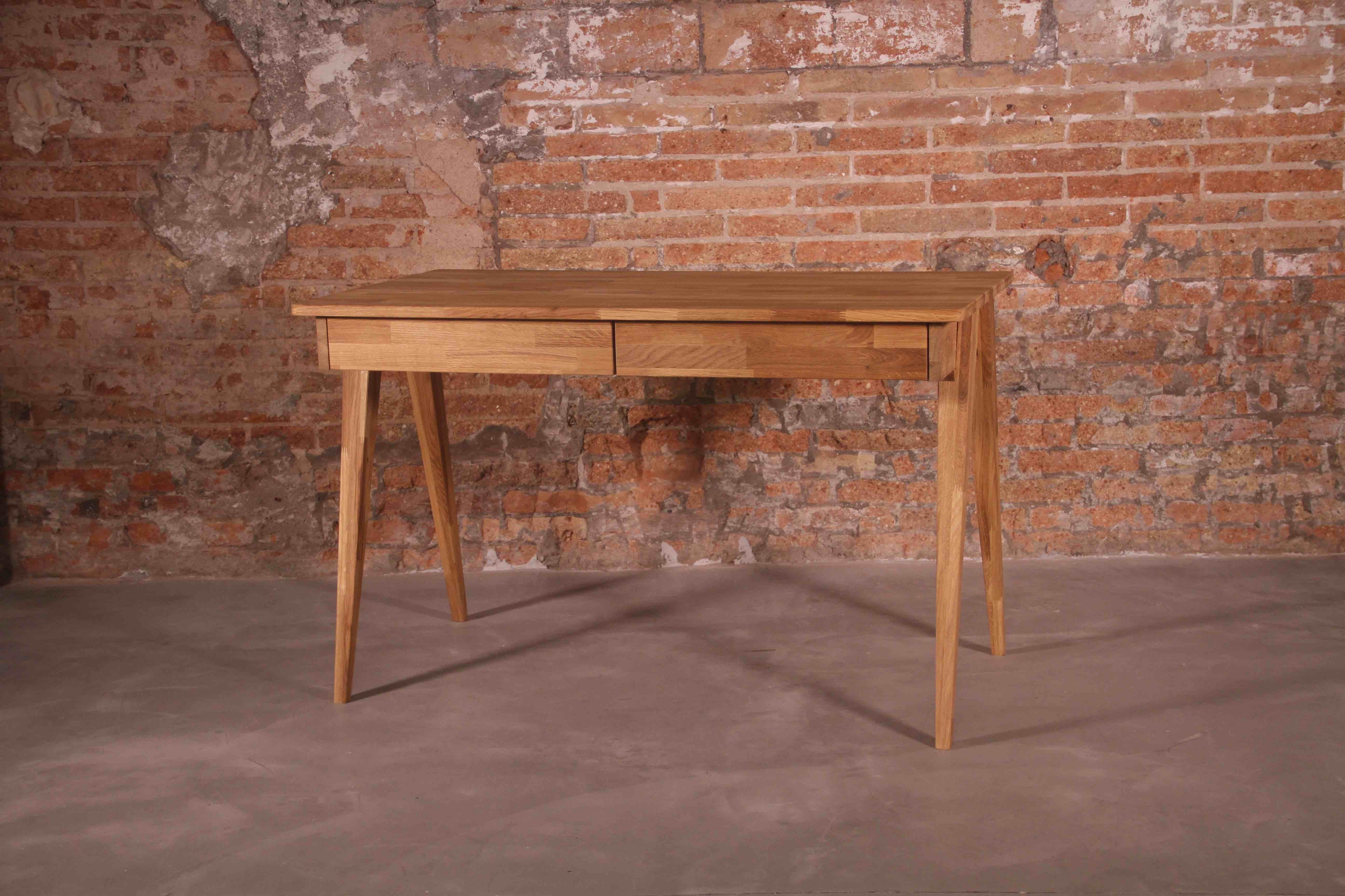 NordicStory Escritorio de madera maciza roble nordico escandinavo