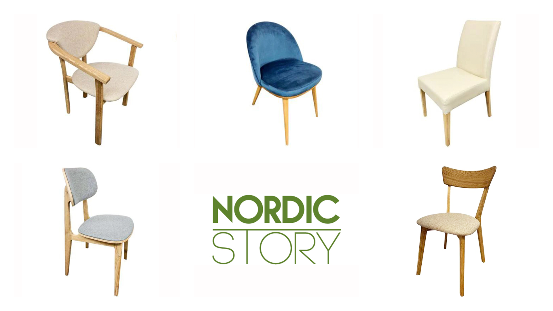 NordicStory sillas de madera maciza de roble estilo nordico escandinavo