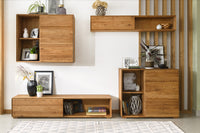 NordicStory, mobiliario de madera maciza, roble, armario flotante, muebles, salon, dormitorio, mesa extensible, mesa de comedor, mueble tv, aparador, consola