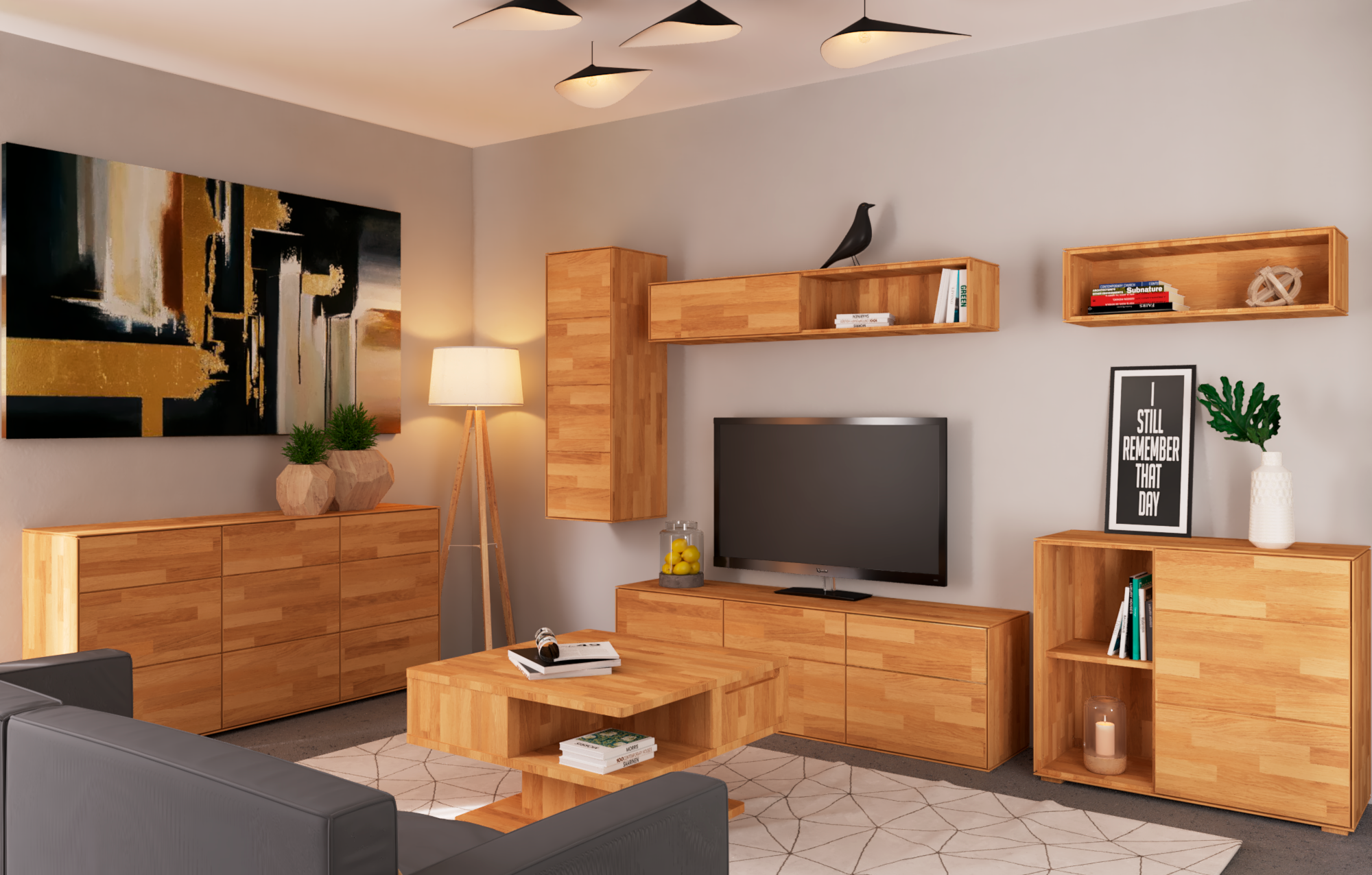 NordicStory muebles de madera maciza roble estilo nordico escandinavo