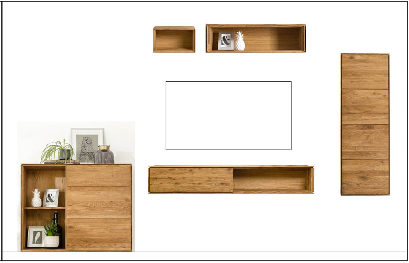 NordicStory, mobiliario de madera maciza, roble, muebles de madera, muebles modulares, muebles para casas pequeñas
