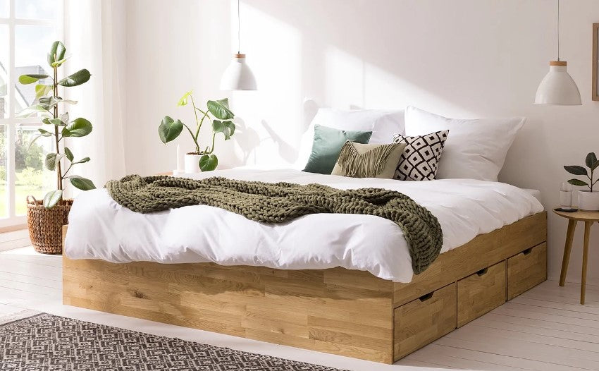 NordicStory_bed_maciza_wood_oak_Nordic_style_bedding