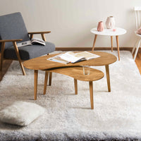 NordicStory, mesa de centro, mobiliario, madera maciza, roble, salón, mesa auxiliar, hogar
