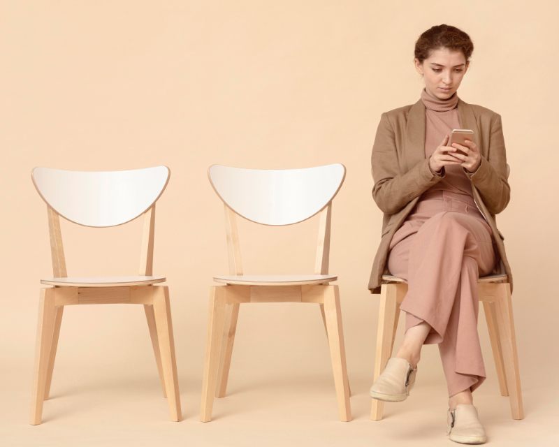 Sillas de madera cómodas