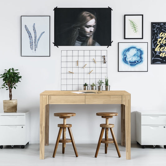 Mesas de estudio con cajones