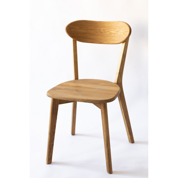 Pack de 2 o 4 Sillas de Comedor de Madera Maciza de Roble Isku | NordicStory