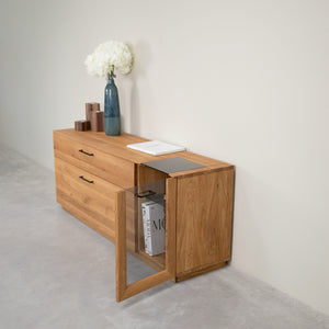 Arvik 3 Solid Oak Sideboard | NordicStory