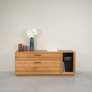 Arvik 3 Solid Oak Sideboard | NordicStory