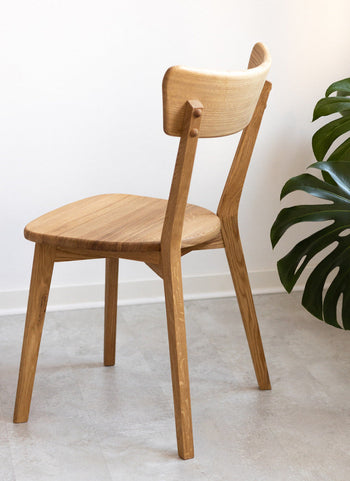 Pack de 2 o 4 Sillas de Comedor de Madera Maciza de Roble Diana | NordicStory