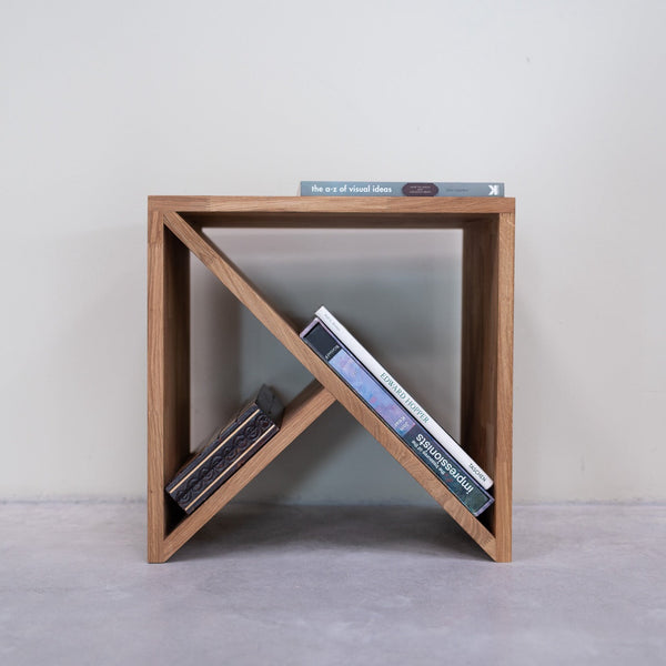 Mesa auxiliar, mesita de noche de madera maciza de roble Denmark | NordicStory