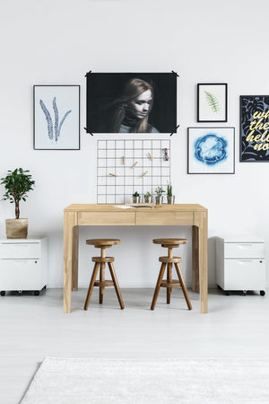 Axel I solid oak desk | NordicStory