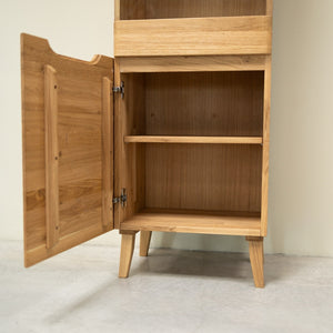 Vetrina in rovere massiccio Milan 1 | NordicStory