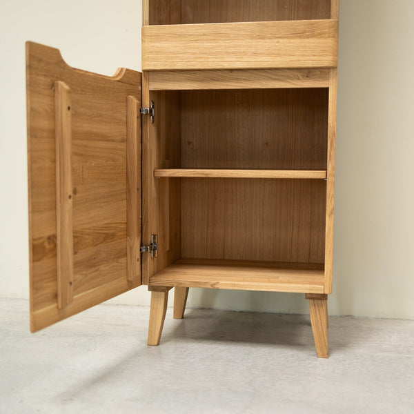 Vetrina in rovere massiccio Milan 1 | NordicStory