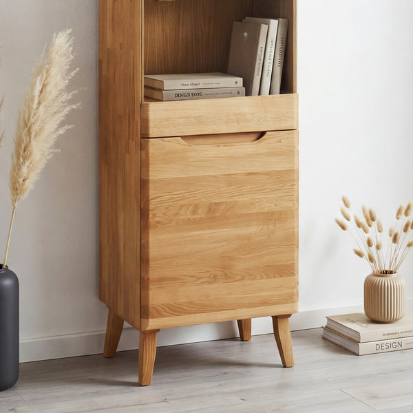 Vetrina in rovere massiccio Milan 1 | NordicStory
