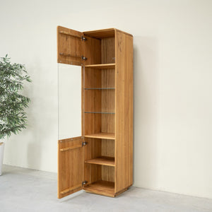 Vitrina de madera maciza roble Geneva 26 | NordicStory