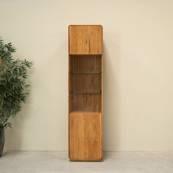 Vitrina de madera maciza roble Geneva 26 | NordicStory