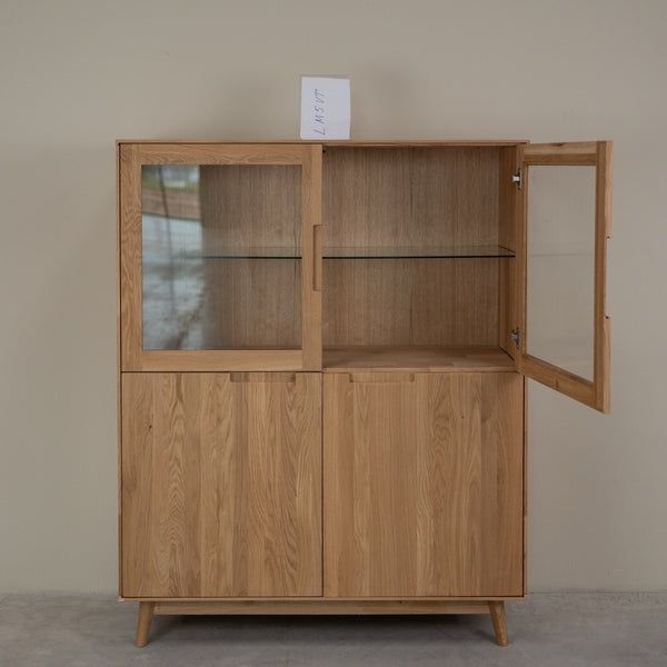 Escandi Atelier Solid Oak Display Cabinet | NordicStory