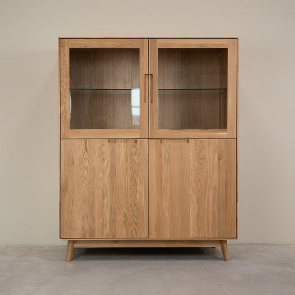 Escandi Atelier Solid Oak Display Cabinet | NordicStory