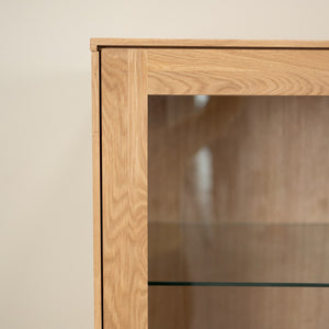 Escandi Atelier Solid Oak Display Cabinet | NordicStory