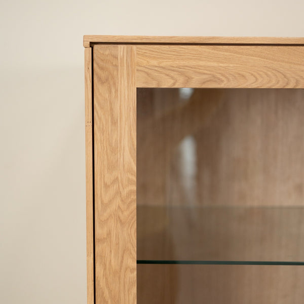 Escandi Atelier Solid Oak Display Cabinet | NordicStory