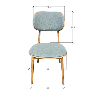 Pack de 2 o 4 Sillas de Comedor Varde, Estructura de Madera Maciza de Roble, Tapizado | NordicStory