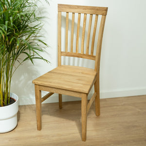 Pack de 2 o 4 Sillas de Comedor de Madera Maciza de Roble Provance | VESKOR