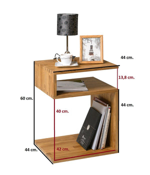 Sofi solid oak side table | NordicStory