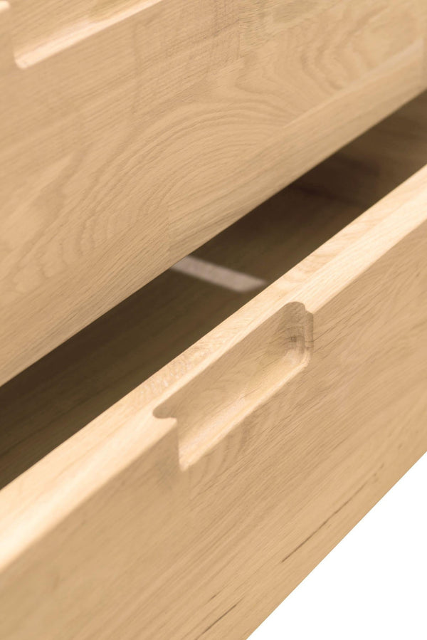 Comò in legno massello di rovere Escandi 1 | NordicStory