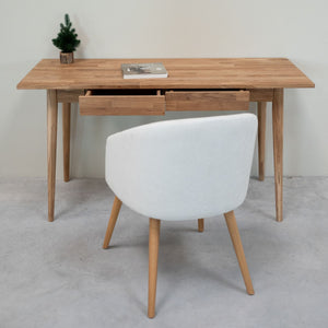 Scrivania in legno massello di rovere Escandi  | NordicStory