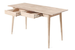 Scrivania in legno massello di rovere Escandi  | NordicStory