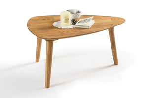 Escandi 2 stackable solid oak coffee tables | NordicStory