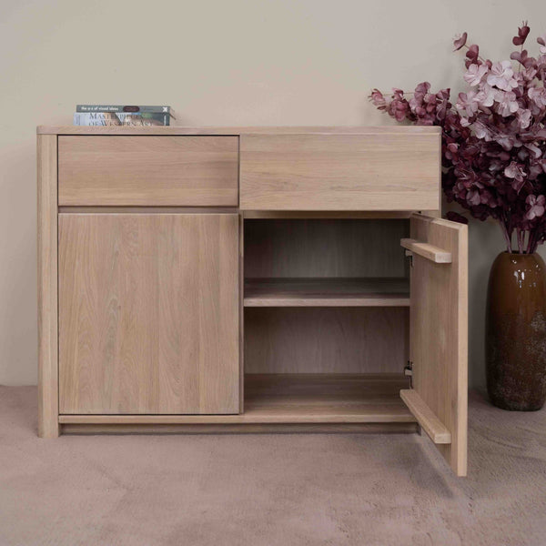 Credenza Comò in legno massello di rovere Elsa 2 | NordicStory