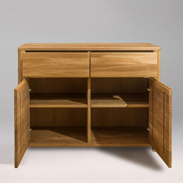 Credenza Comò in legno massello di rovere Elsa 2 | NordicStory