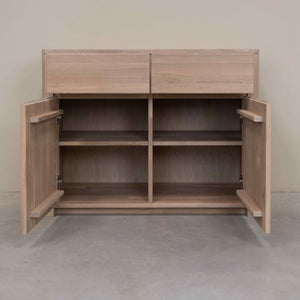 Credenza Comò in legno massello di rovere Elsa 2 | NordicStory
