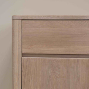 Credenza Comò in legno massello di rovere Elsa 2 | NordicStory