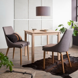 Mesa de comedor de madera maciza de roble Lemsiwood | NordicStory