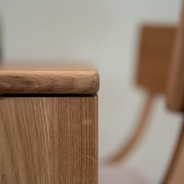 Mauritz 4 solid oak dining table | NordicStory