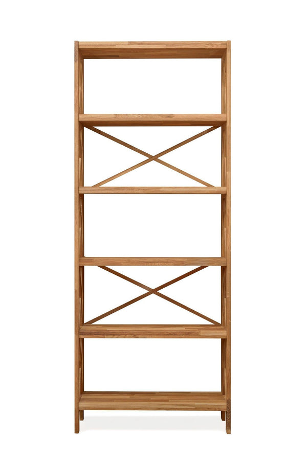 Estanteria Libreria de madera maciza de roble Royal | NordicStory