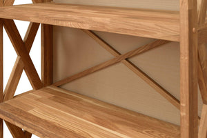 Estanteria Libreria de madera maciza de roble Royal | NordicStory