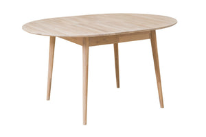 Mesa extensible de comedor de madera maciza de roble Escandi 4 | NordicStory