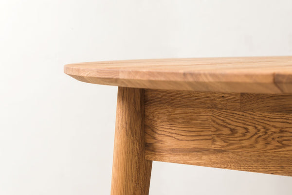 Mesa extensible de comedor de madera maciza de roble Escandi 4 | NordicStory