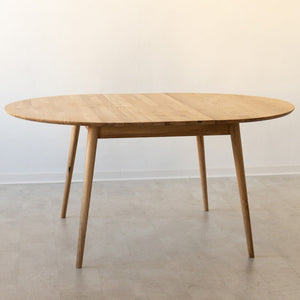 Mesa extensible de comedor de madera maciza de roble Escandi 4 | NordicStory