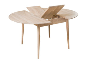 Mesa extensible de comedor de madera maciza de roble Escandi 4 | NordicStory